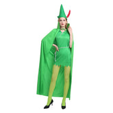 Adult Kids St Patrick‘s Day Green Cloak Fancy Dress Outfit Costume - INSWEAR
